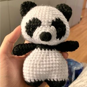 crochet panda